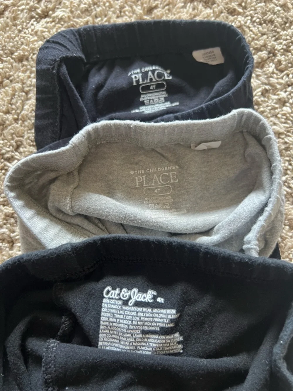 Little Girl Legging Bundle Size 4t